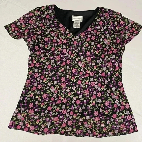 KARIN STEVENS Women’s Blouse & Skirt set. Size 10. Beautiful Set. - Picture 2 of 5